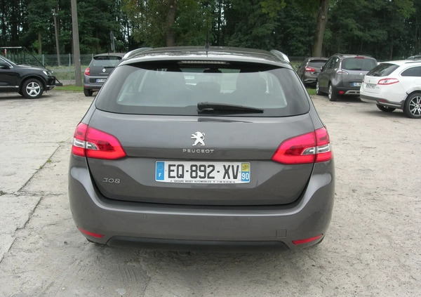 Peugeot 308 cena 24500 przebieg: 171586, rok produkcji 2017 z Łaziska Górne małe 191